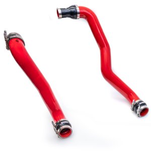 GMC 3500HD Boost Tube Upgrade Kit - Banks Power - Set with Silicone Couplers - Red - `11-`16 GMC 3500HD Boost Tube Upgrade Kit - Banks Power - Set with Silicone Couplers - Red - `11-`16